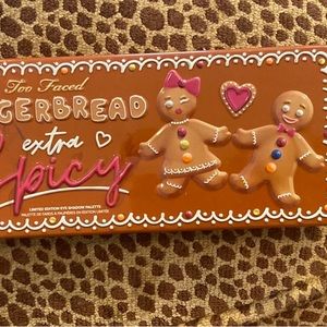 Too Faced Gingerbread extra spicy palette.
